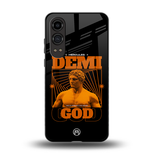 demi god back phone cover | glass case for oneplus nord ce 4 lite