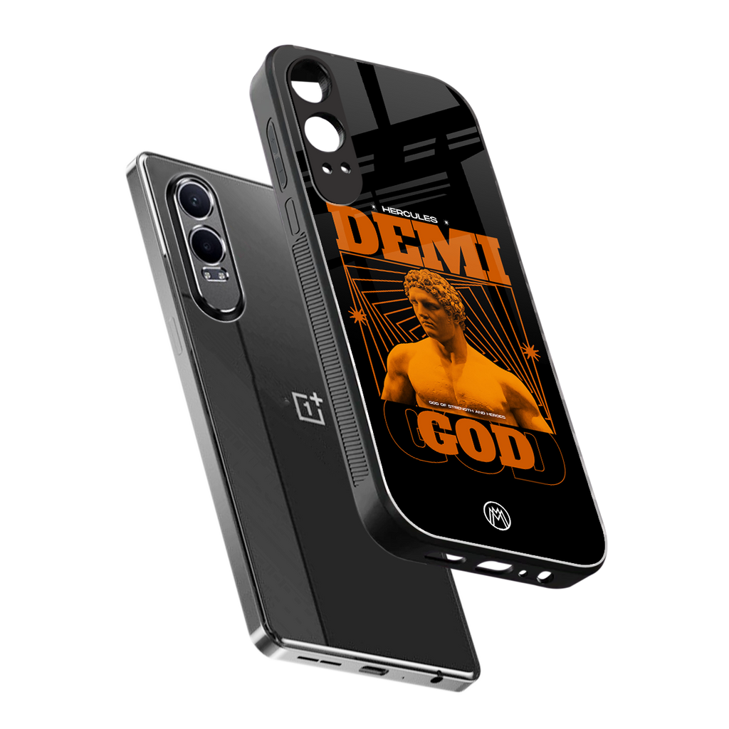 demi god back phone cover | glass case for oneplus nord ce 4 lite