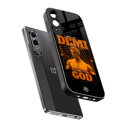 demi god back phone cover | glass case for oneplus nord ce 4 lite