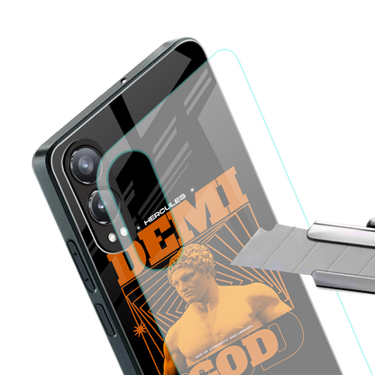 demi god back phone cover | glass case for oneplus nord ce 4 lite