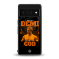 demi god back phone cover | glass case for google pixel 6 pro