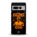 demi god back phone cover | glass case for google pixel 7 pro
