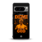 demi god back phone cover | glass case for google pixel 8 pro