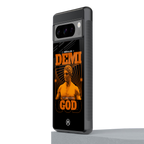 demi god back phone cover | glass case for google pixel 8 pro