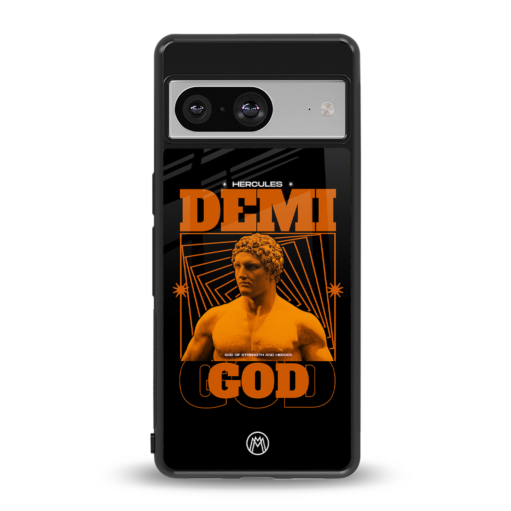 demi god back phone cover | glass case for Google Pixel 8