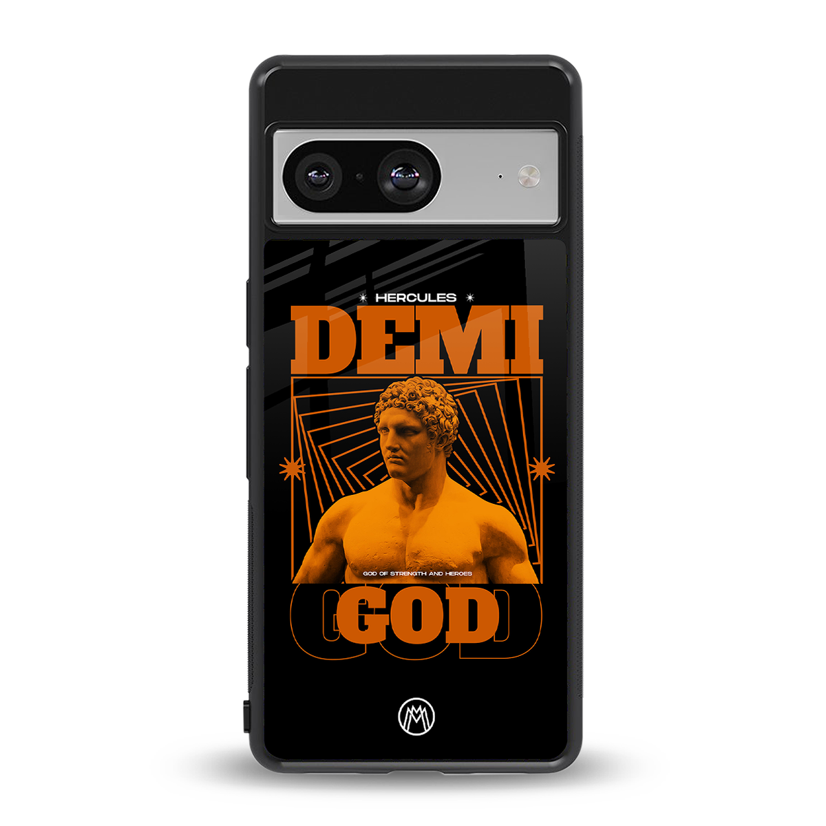 demi god back phone cover | glass case for Google Pixel 8