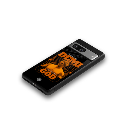 demi god back phone cover | glass case for Google Pixel 8