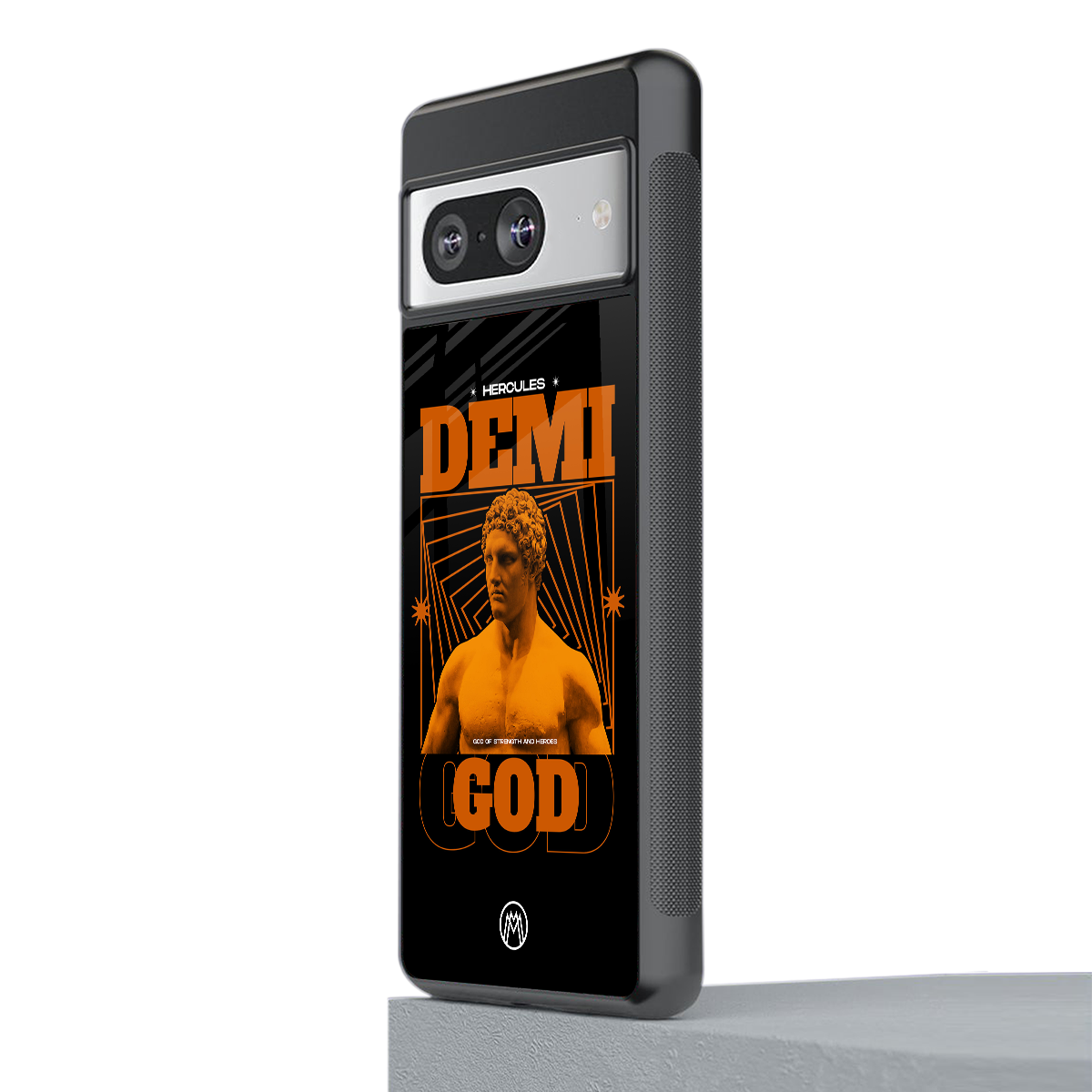 demi god back phone cover | glass case for Google Pixel 8