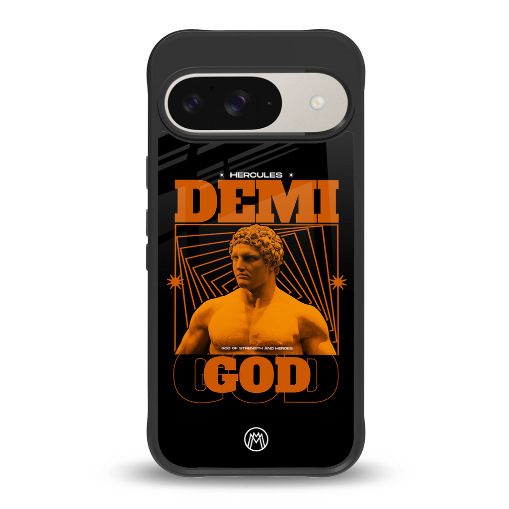 demi god back phone cover | glass case for google pixel 9