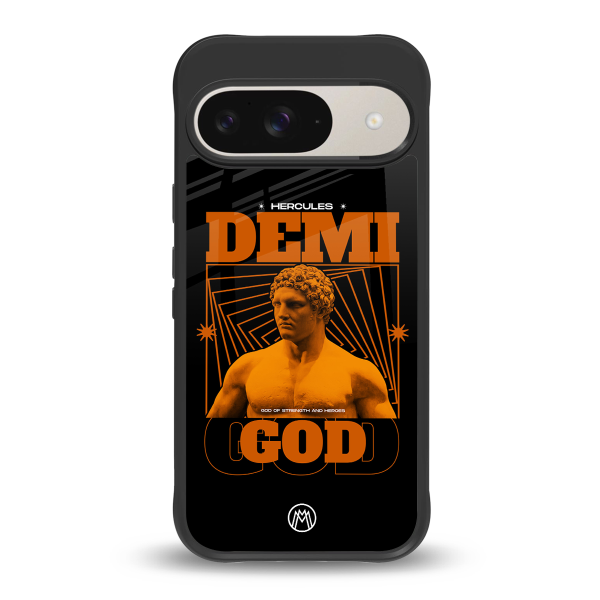 demi god back phone cover | glass case for google pixel 9