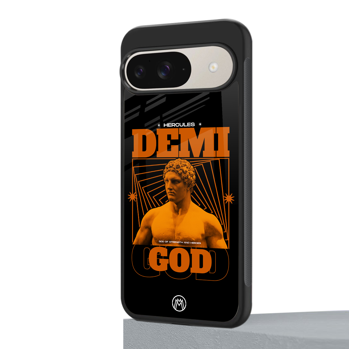 demi god back phone cover | glass case for google pixel 9