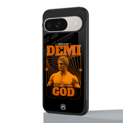demi god back phone cover | glass case for google pixel 9