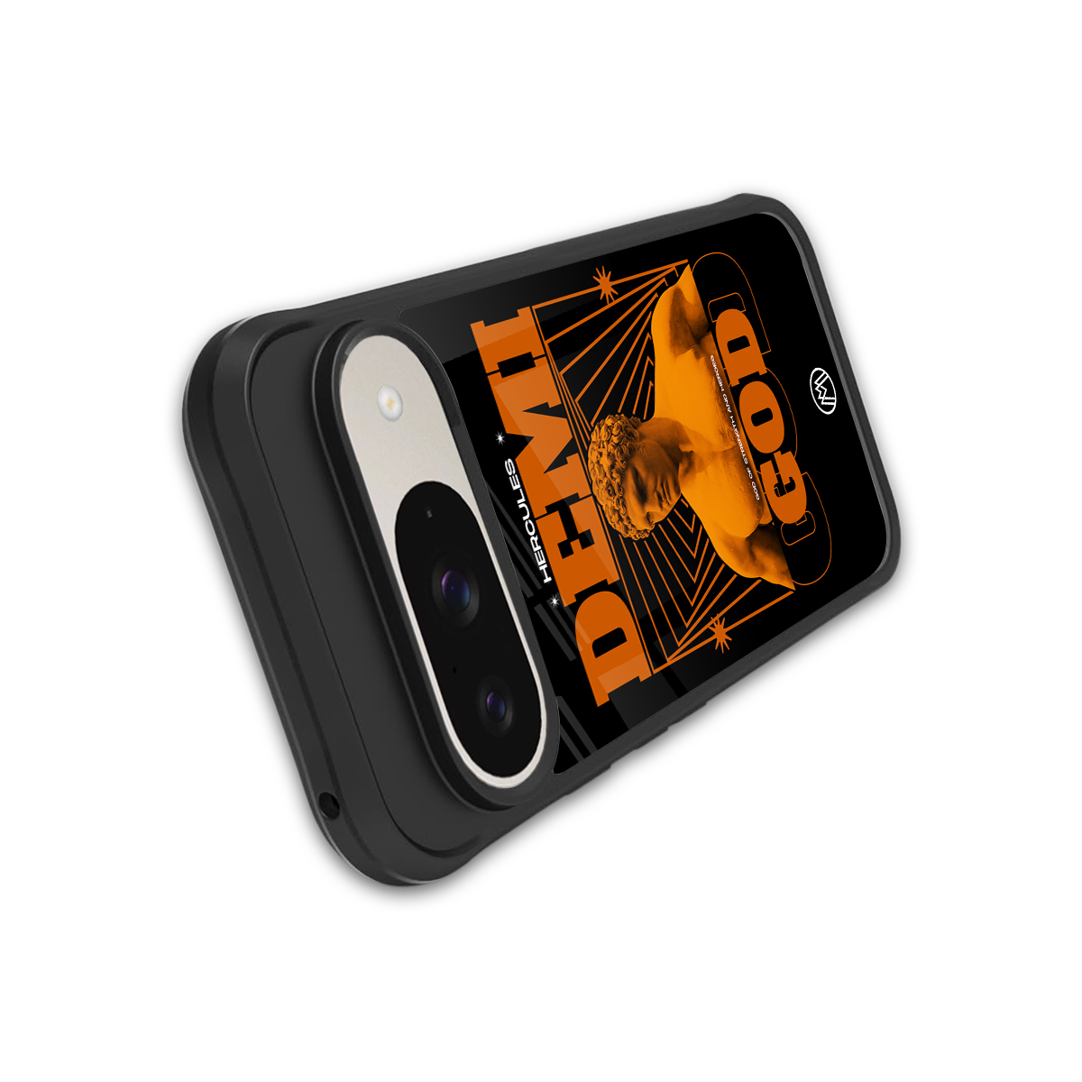 demi god back phone cover | glass case for google pixel 9