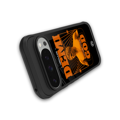 demi god back phone cover | glass case for google pixel 9 pro