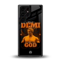 demi god back phone cover | glass case for samsung galaxy s25 ultra