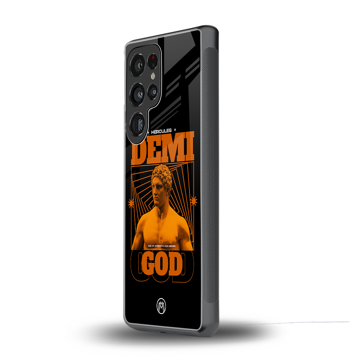 demi god back phone cover | glass case for samsung galaxy s25 ultra