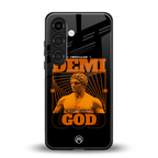 demi god back phone cover | glass case for samsung galaxy s24