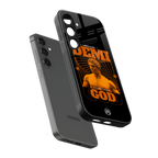 demi god back phone cover | glass case for samsung galaxy s24