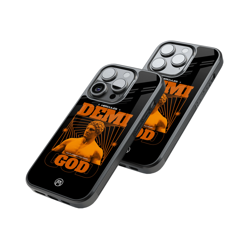 Protective Glass Back Phone Case Compatible with iPhone, Samsung, OnePlus, Pixel & More