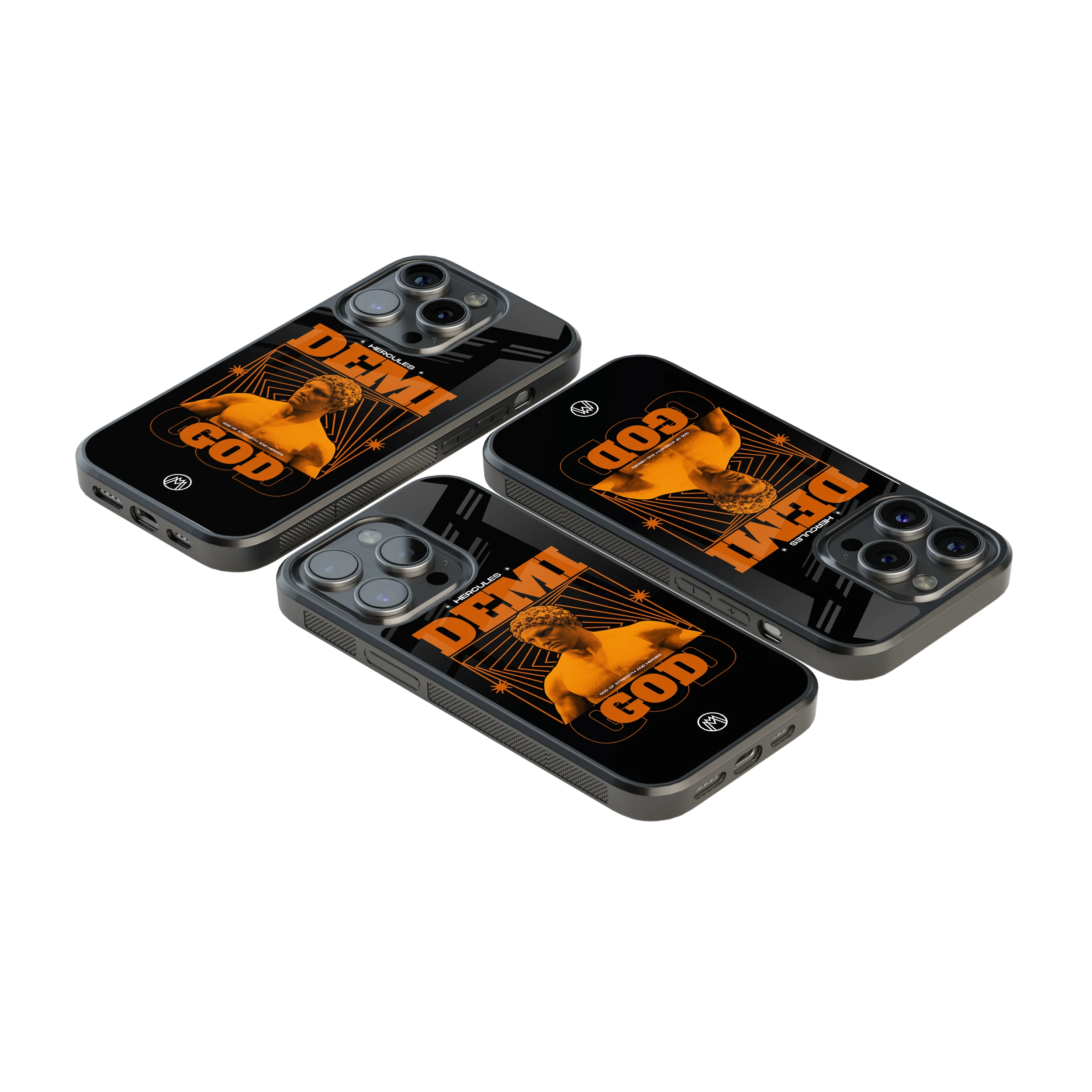 Luxury Glass Back Mobile Cover for iPhone, Samsung Galaxy, OnePlus, Pixel, Redmi & More