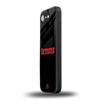 demons back phone cover | glass case for iphone 16e