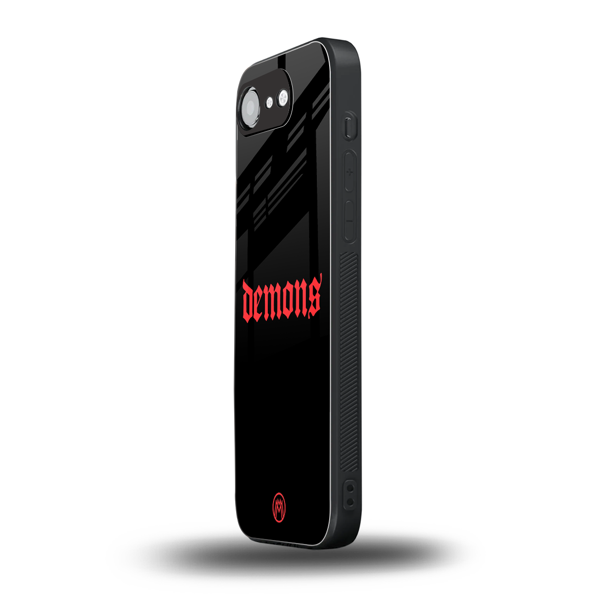 demons back phone cover | glass case for iphone 16e