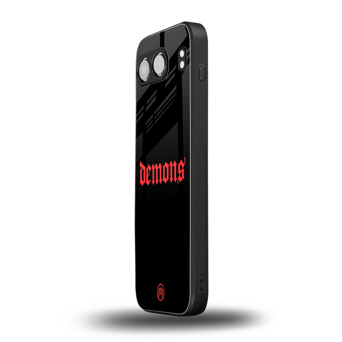 demons back phone cover | glass case for oneplus nord 4