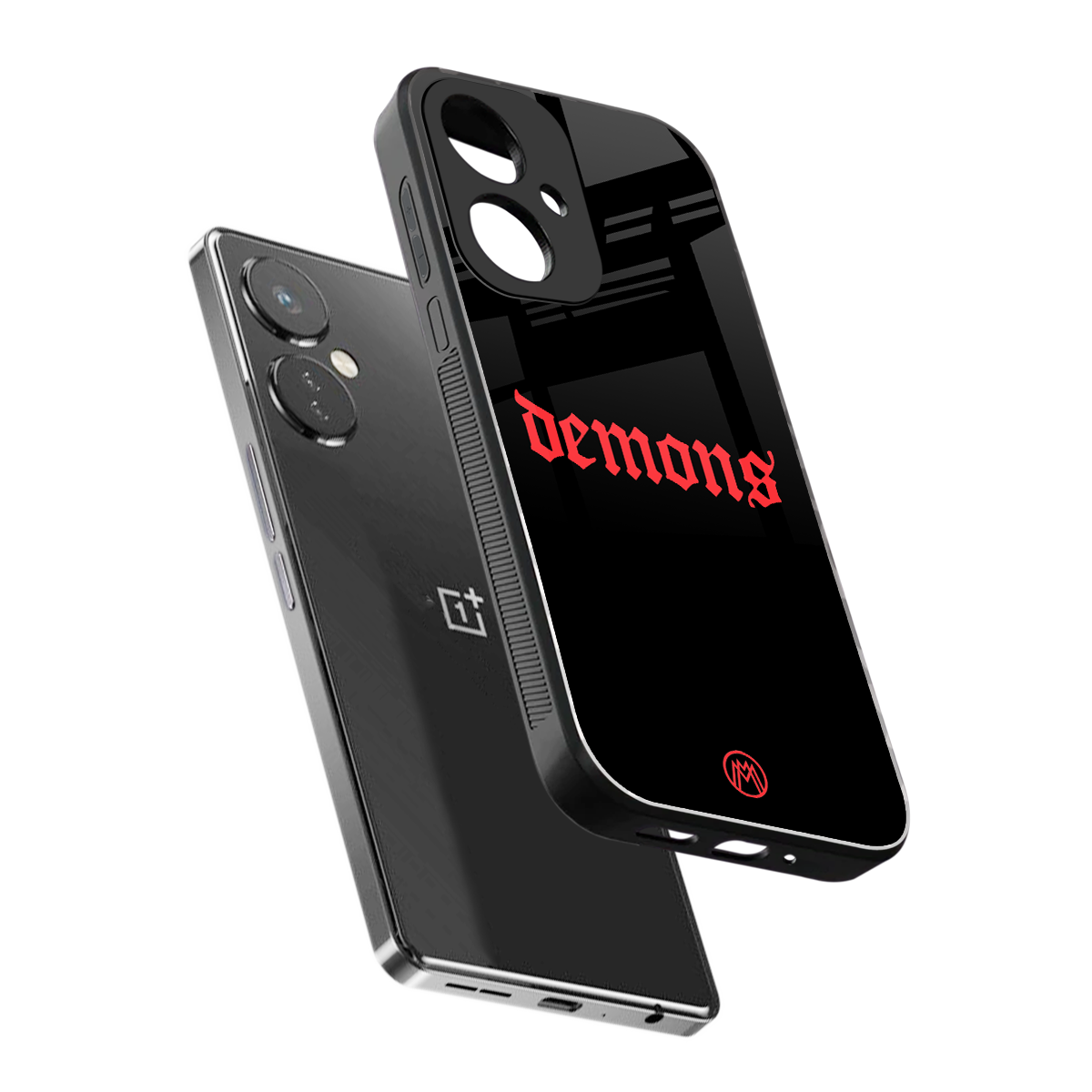demons back phone cover | glass case for oneplus nord ce 3