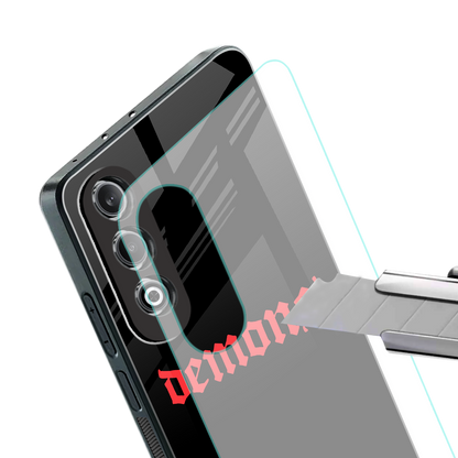 demons back phone cover | glass case for oneplus nord ce 4