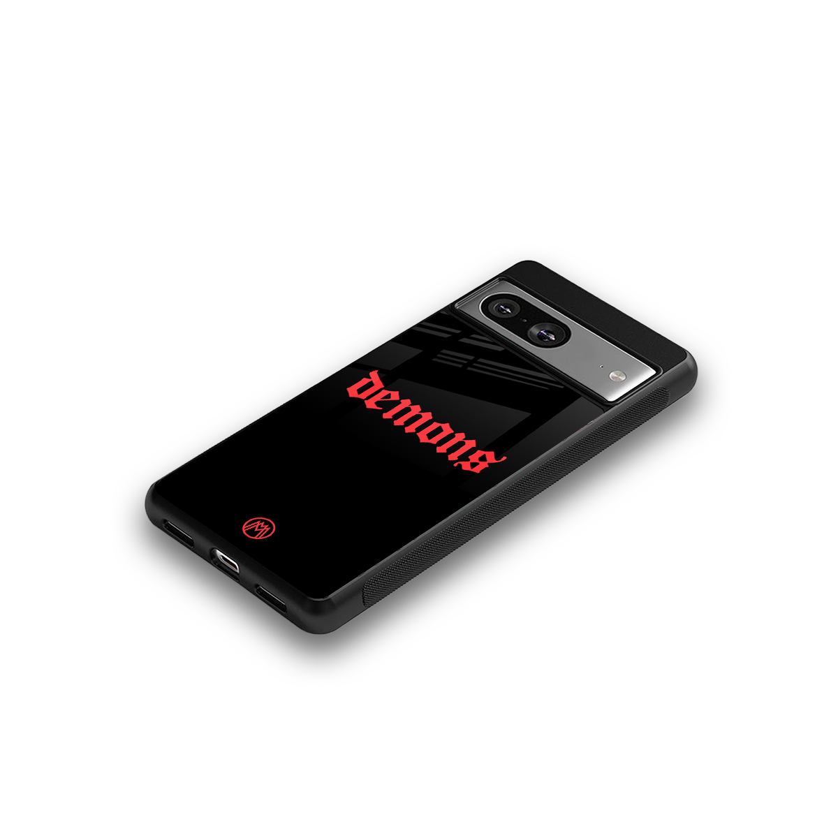 demons back phone cover | glass case for Google Pixel 8