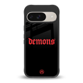 demons back phone cover | glass case for google pixel 9
