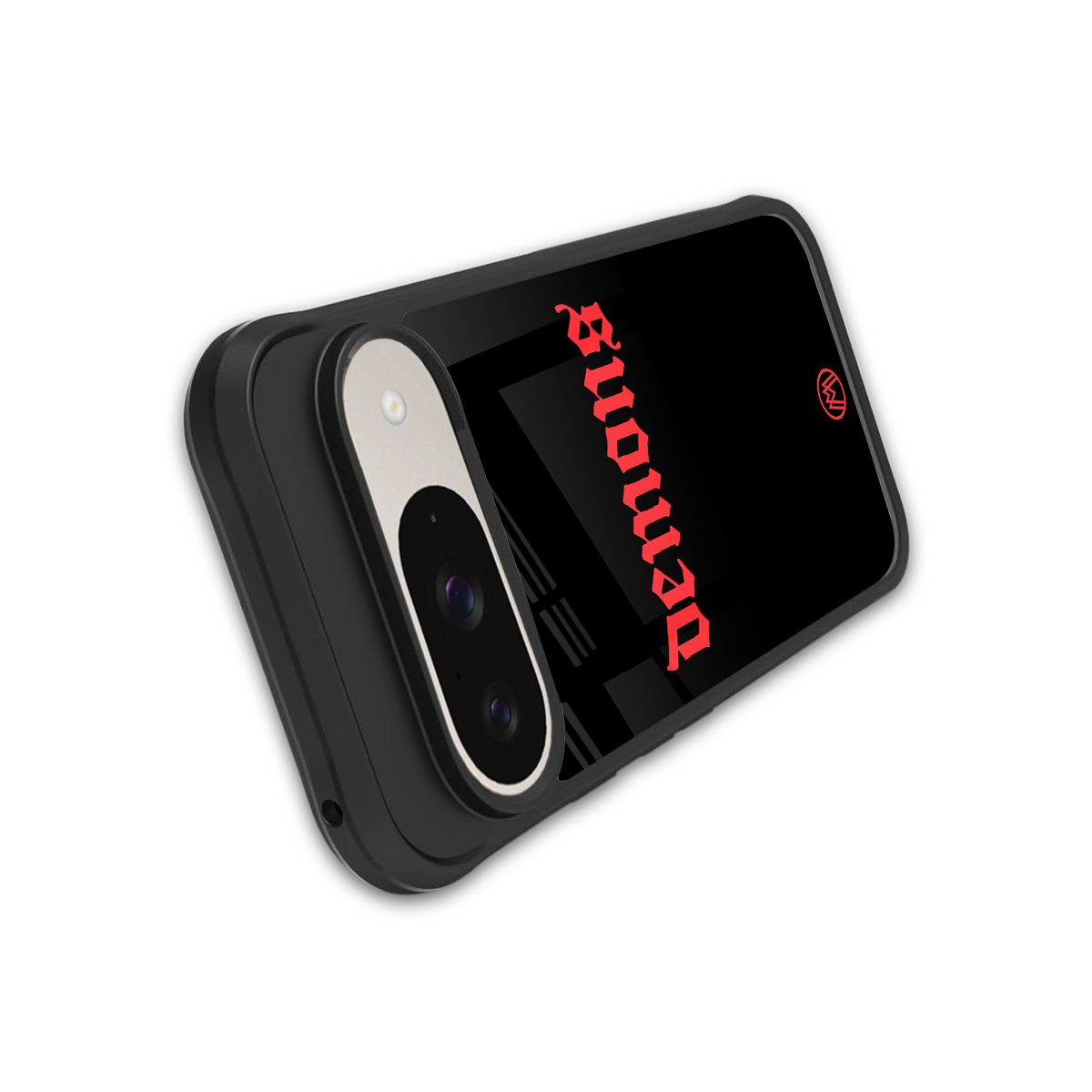 demons back phone cover | glass case for google pixel 9