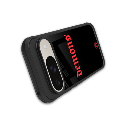 demons back phone cover | glass case for google pixel 9