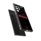 demons back phone cover | glass case for samsung galaxy s24 ultra