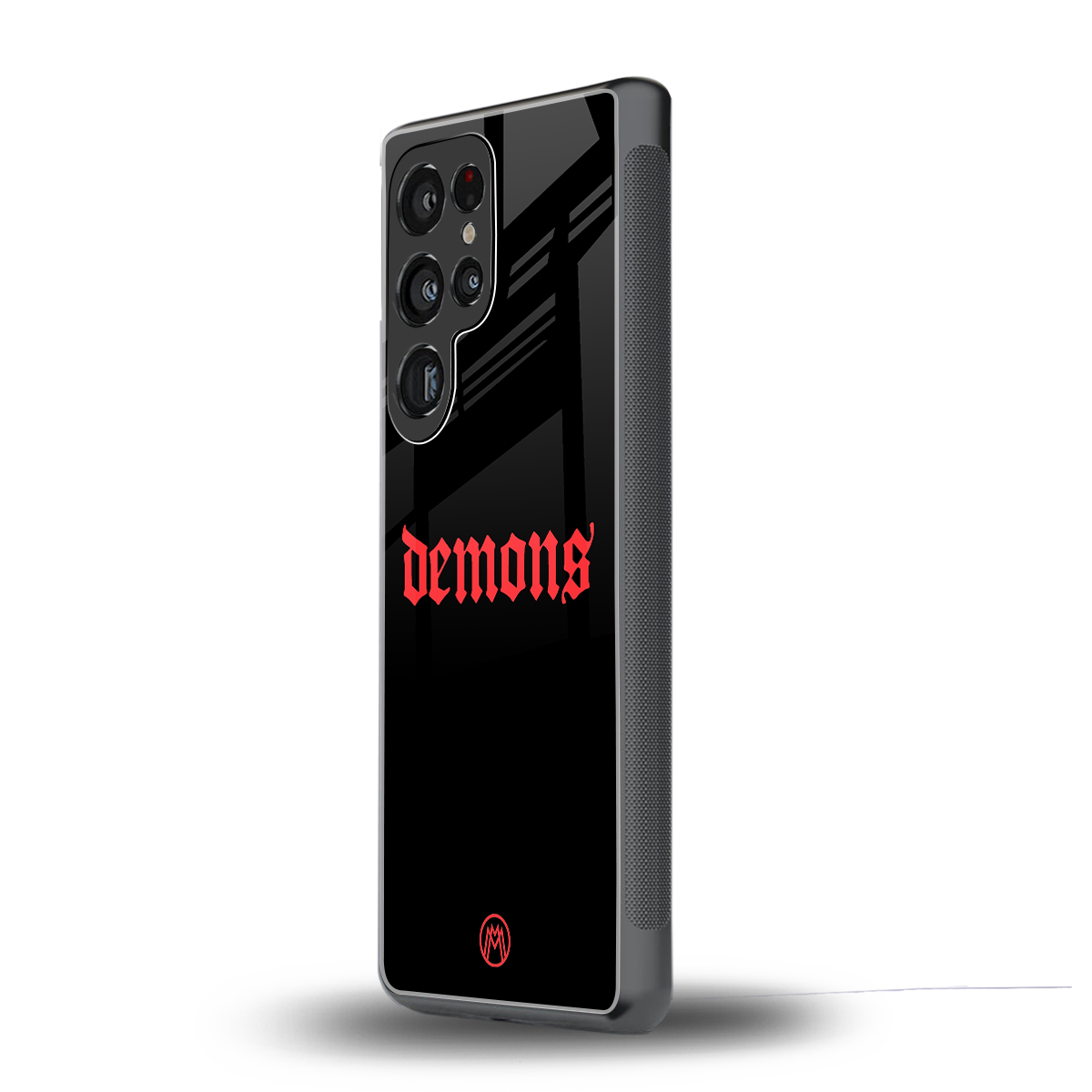 demons back phone cover | glass case for samsung galaxy s25 ultra