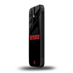 demons back phone cover | glass case for samsung galaxy s23