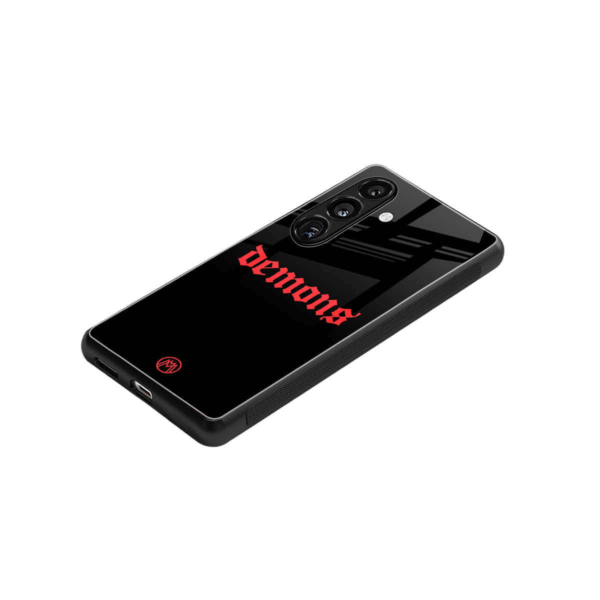 demons back phone cover | glass case for samsung galaxy s25