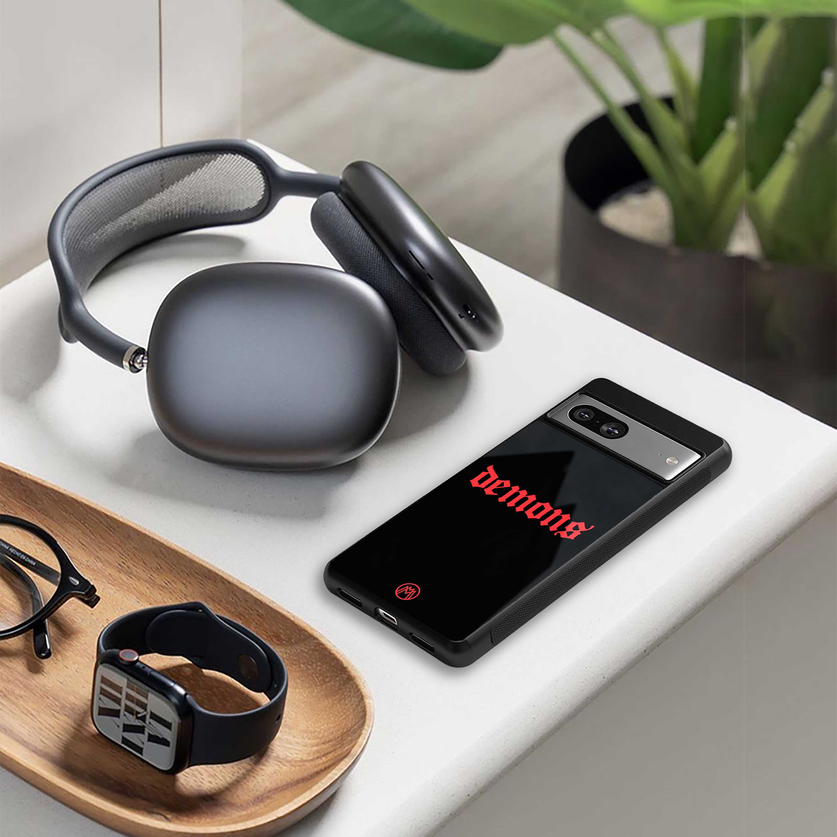 demons back phone cover | glass case for samsung galaxy s24 ultra