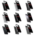 Durable Glass Back Mobile Case for iPhone, Samsung, OnePlus, Google Pixel, Redmi, Vivo, Oppo