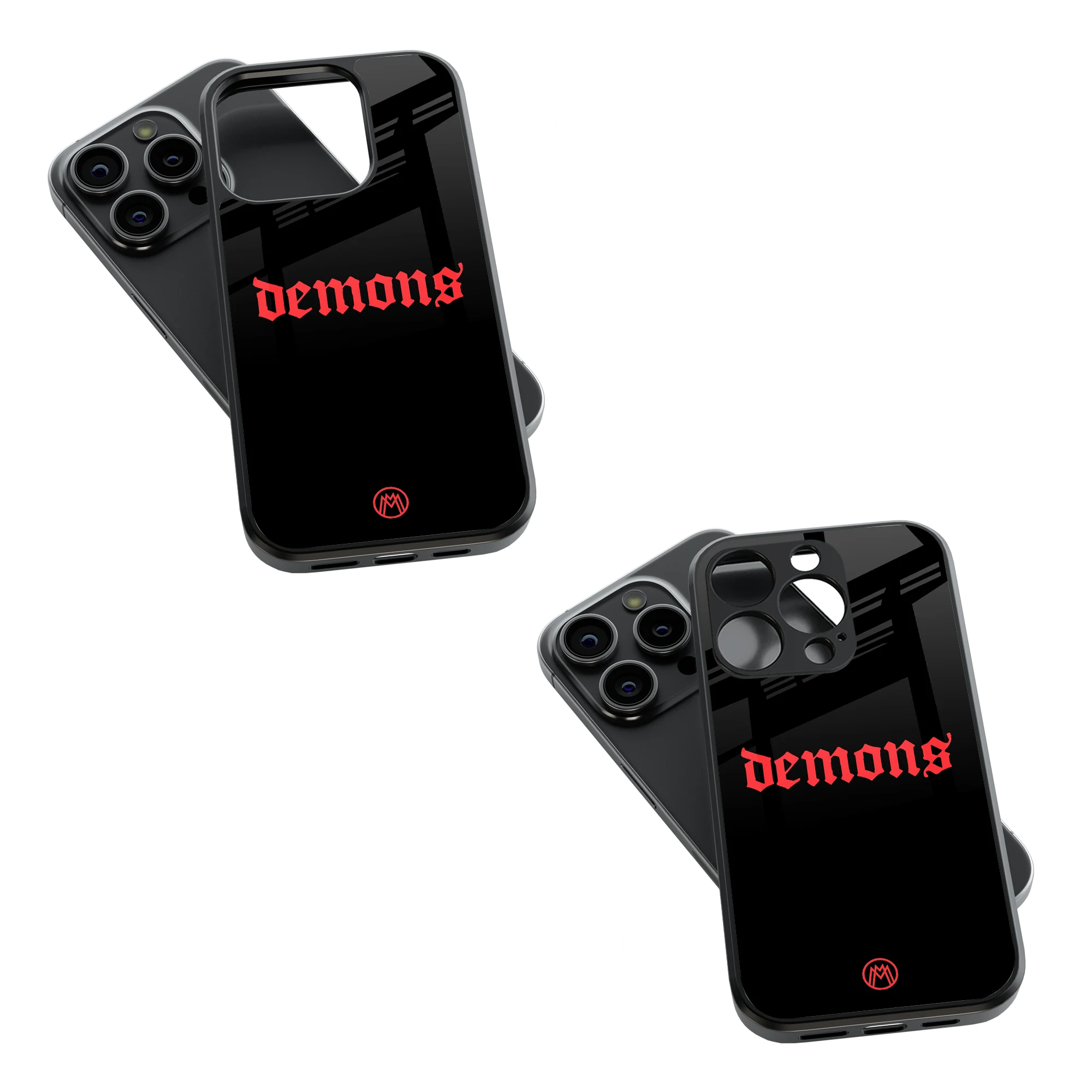 Trendy Glass Back Mobile Case for iPhone, Samsung, Redmi, OnePlus, Google Pixel, Motorola