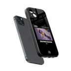 depression back phone cover | glass case for iphone 14 plus