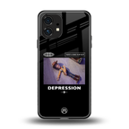depression back phone cover | glass case for nothing phone 1