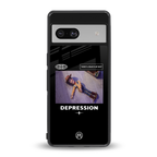 depression back phone cover | glass case for Google Pixel 7