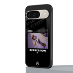 depression back phone cover | glass case for google pixel 9