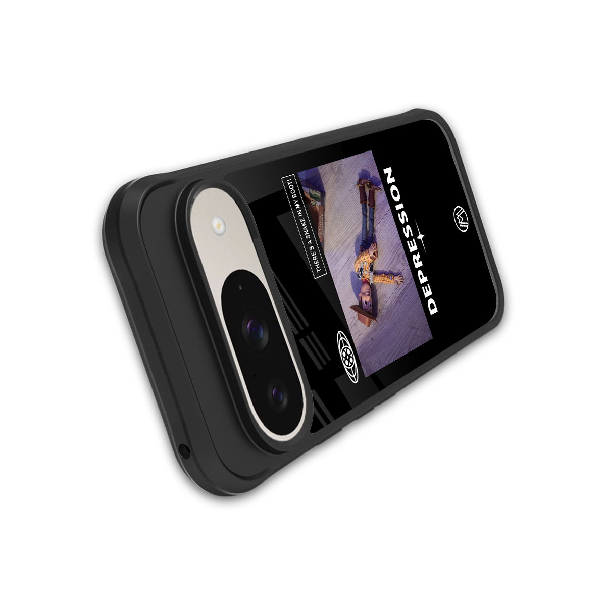 depression back phone cover | glass case for google pixel 9