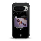 depression back phone cover | glass case for google pixel 9 pro