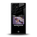 depression back phone cover | glass case for samsung galaxy s25 ultra