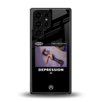 depression back phone cover | glass case for samsung galaxy s25 ultra