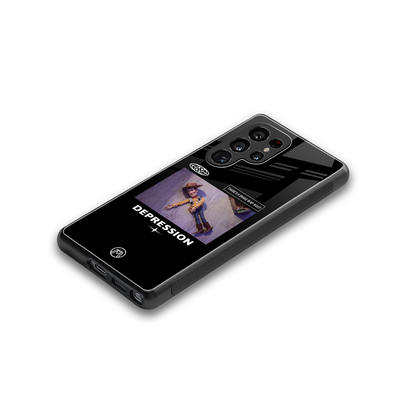 depression back phone cover | glass case for samsung galaxy s25 ultra
