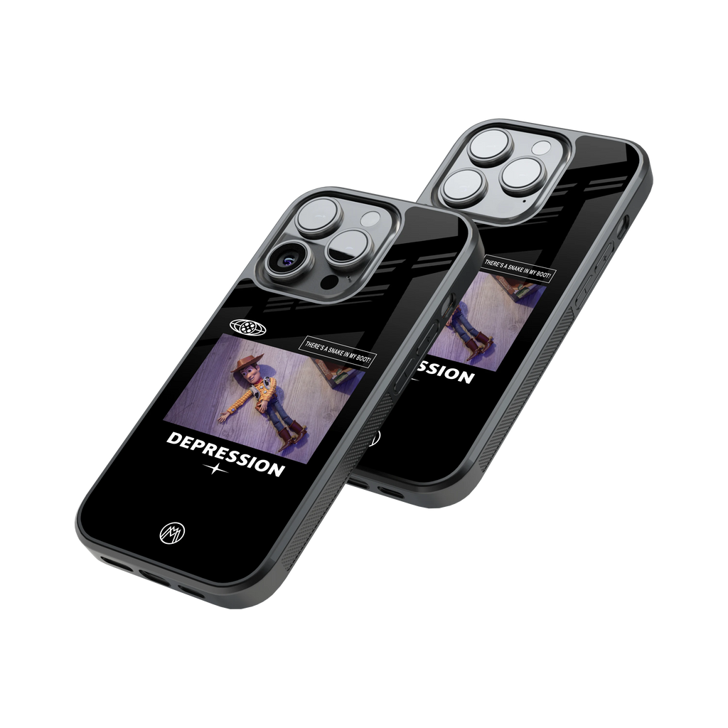 Protective Glass Back Phone Case Compatible with iPhone, Samsung, OnePlus, Pixel & More